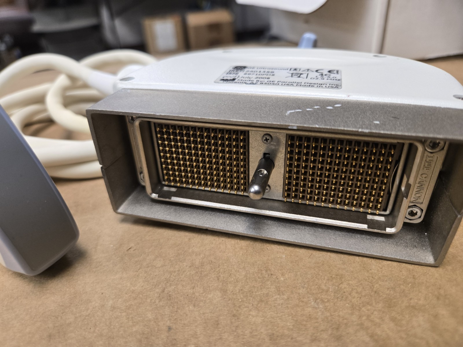 GE 4C Ultrasound Transducer Probe Convex Array used working condition