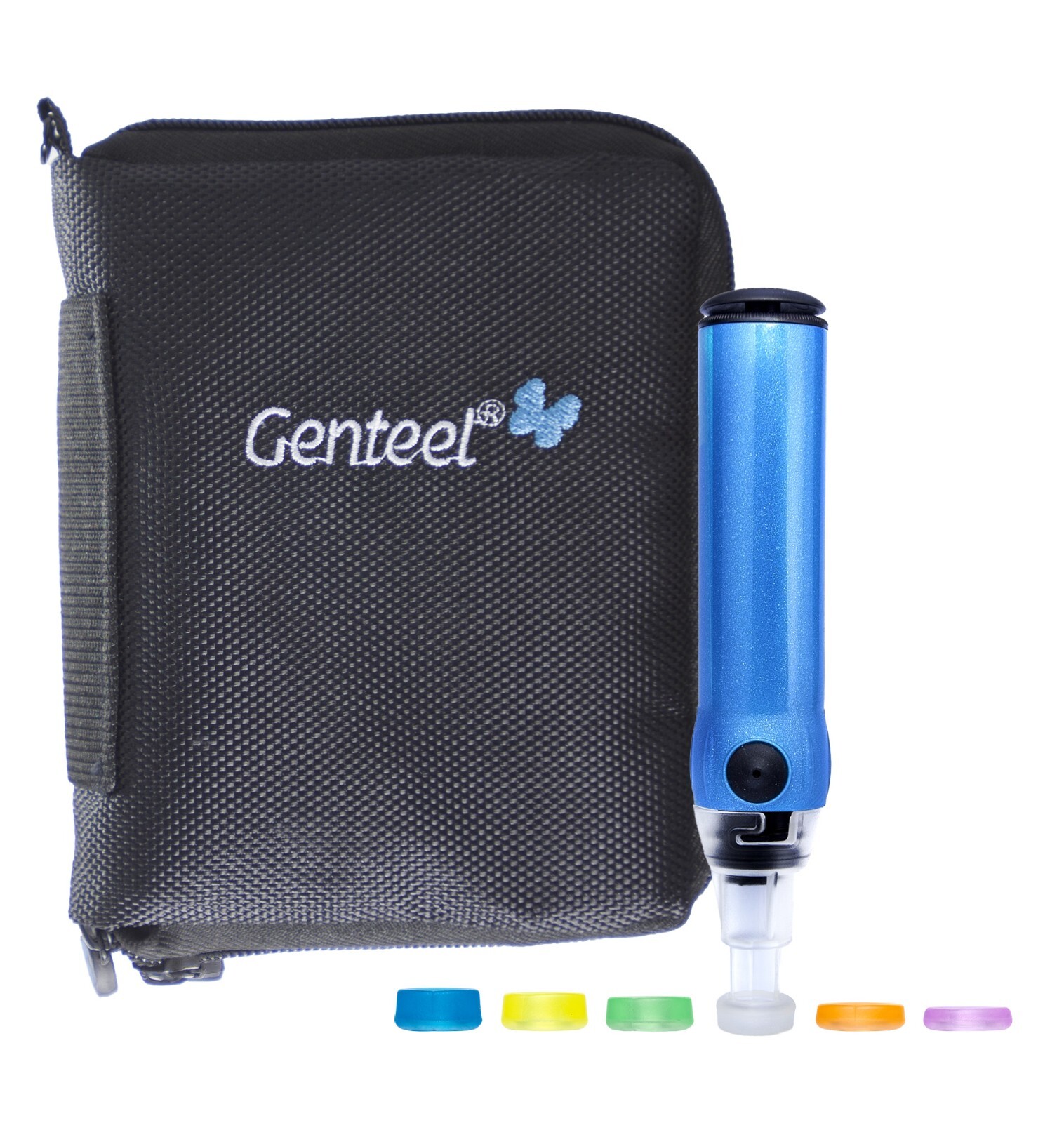 Genteel Plus - No Prick Pain Vacuum Lancing Device for Diabetes Testing