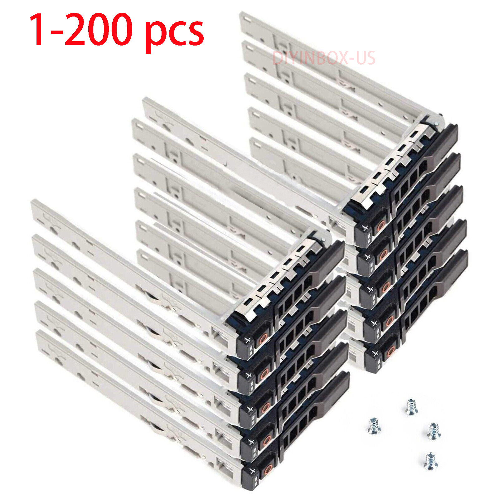 Lot 2.5" 8FKXC Drive Caddy For Dell PowerEdge R510, R610, R710, R630,R730, T630