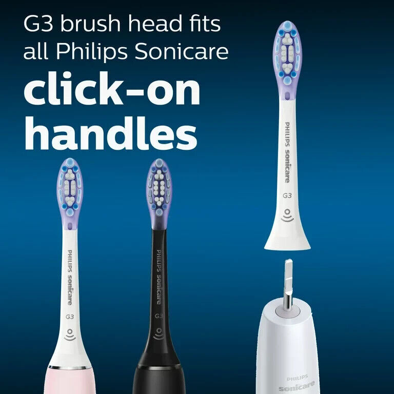 4-Pack Philips Sonicare DiamondClean Smart G3 Premium White Brush Head In Box
