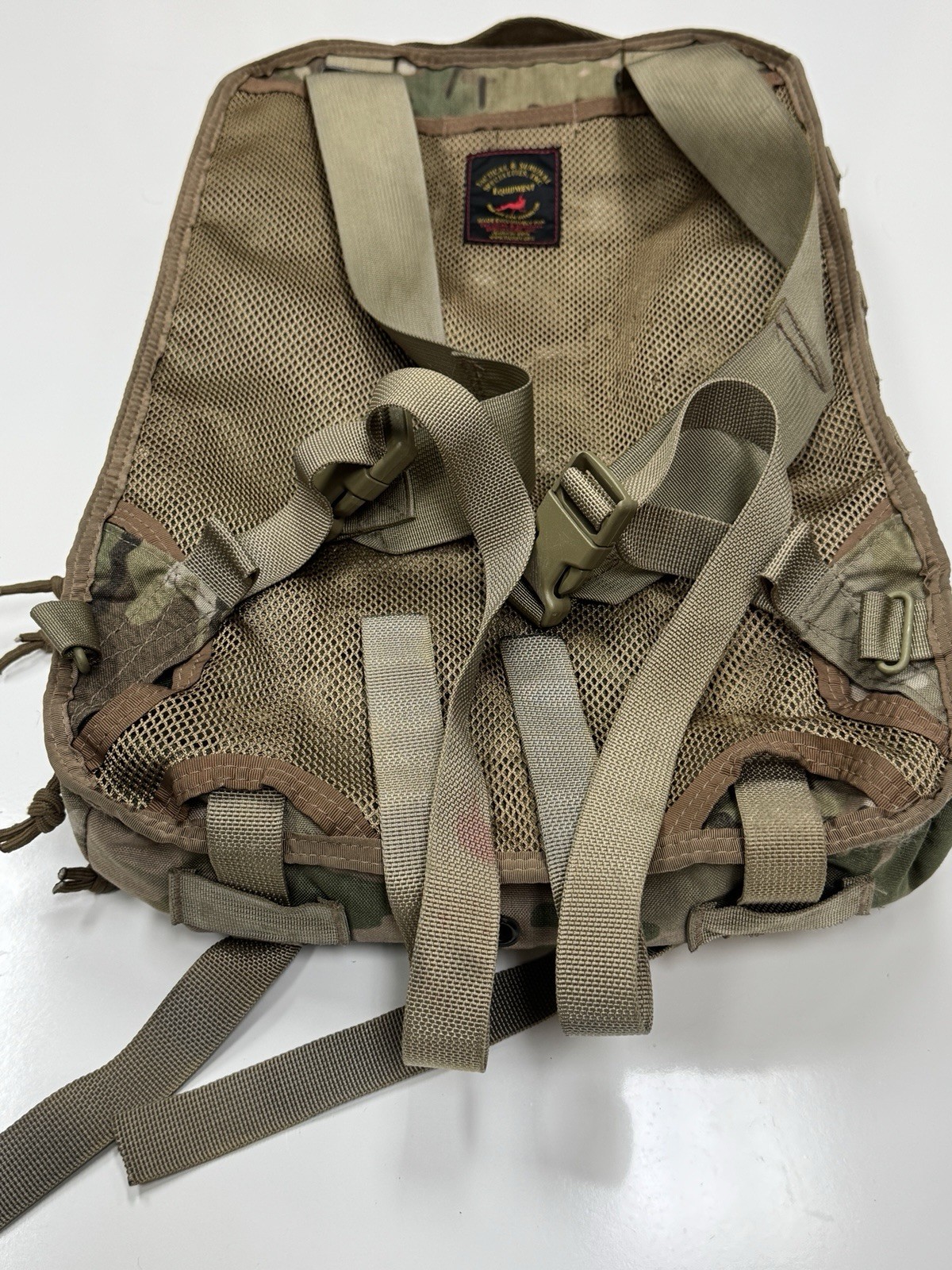 Multicam TSSI TACOPS M-9 Medic Aid Bag Backpack PACK ONLY USED Missing Parts