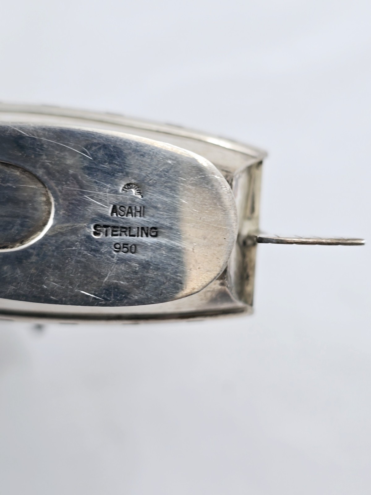 Vintage Asahi Sterling Silver 950 Salt and Pepper Shakers 66g