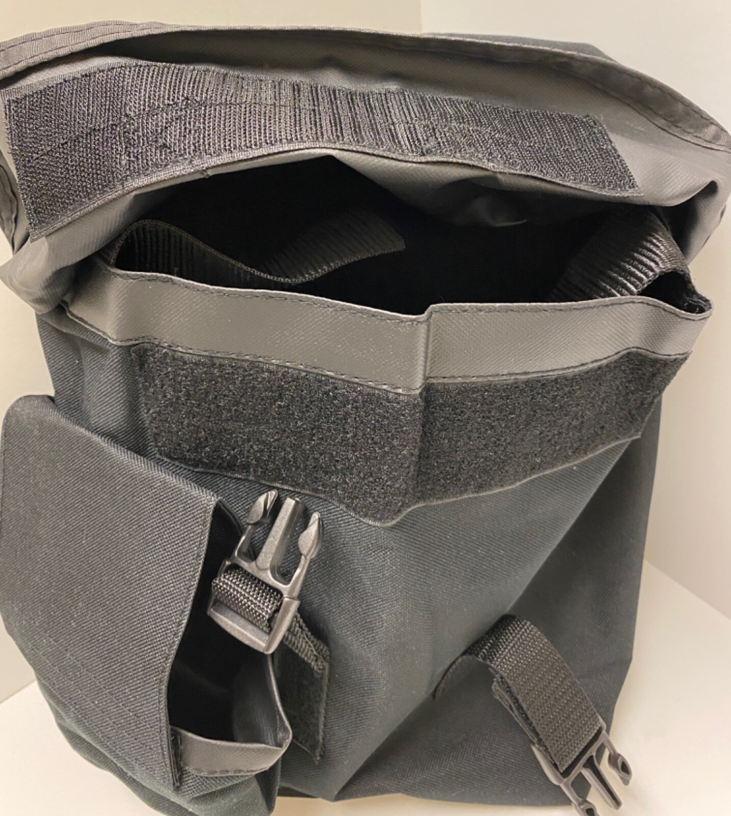 Black Tactical Drop Leg Gas Mask Pouch - Utility Pouch - Brand New