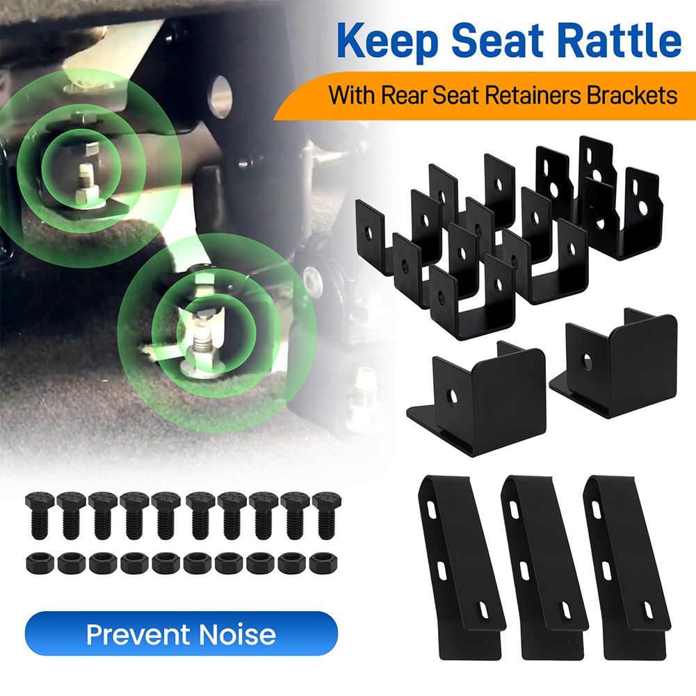 2.5" Rear Seat Lift Kit For 07-13 Chevy Silverado GMC Sierra Crew Cab 1500 Truck