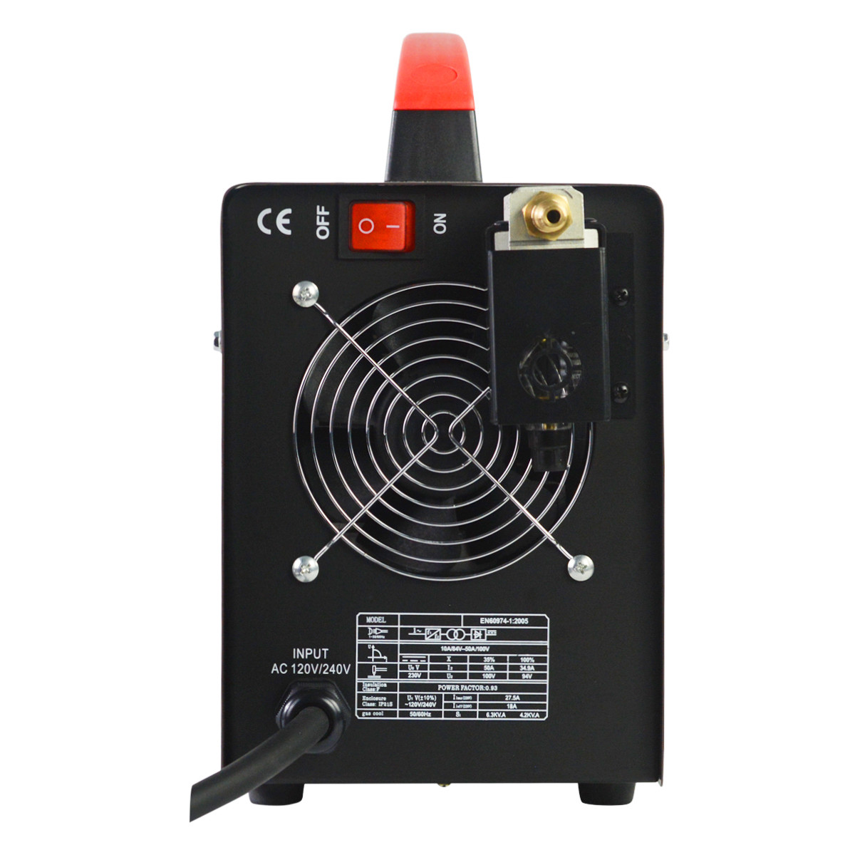 Plasma Cutter 50 Amp Dual Voltage Compact Metal Cutter Lotos LT5000D Clean Cut