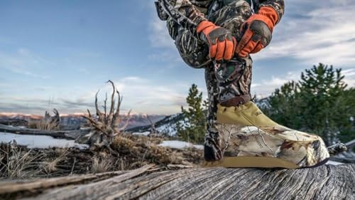 Insulated Boot Covers, Hunting Boot Insulators, Water Large Tree Camo