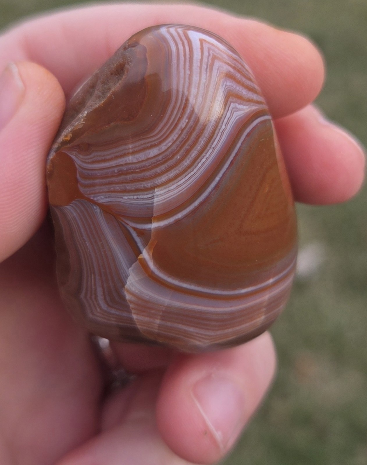 Face Polished Lake Superior Agate