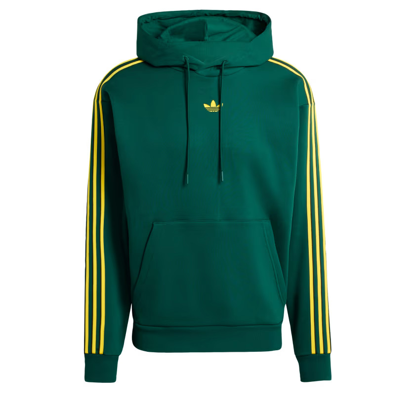 adidas men TIPPED STRIPES HOODIE