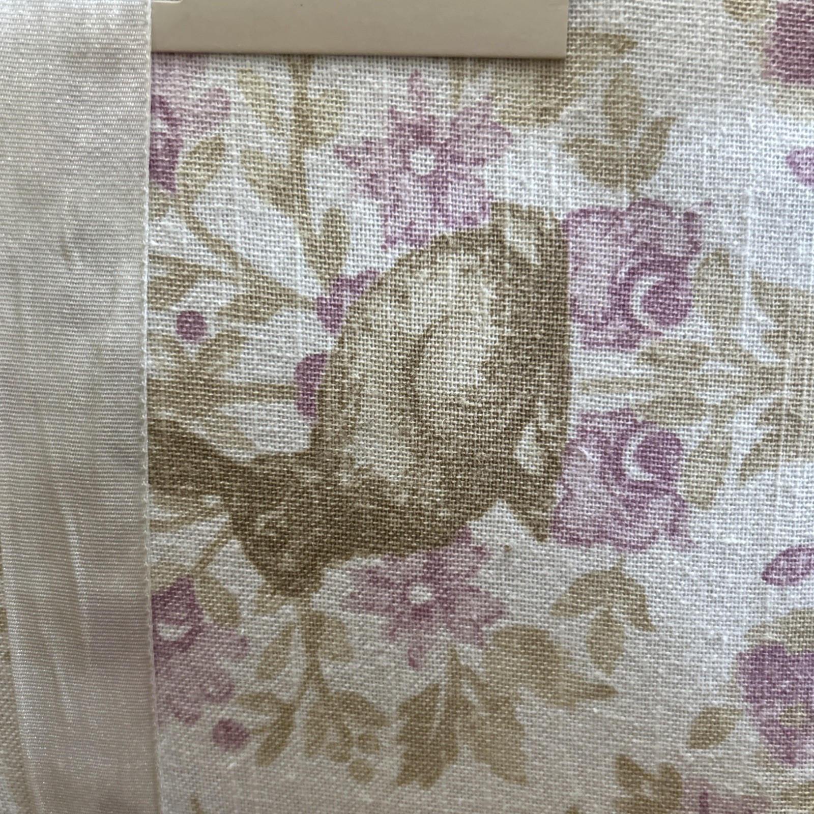 New Rachel Zoe Easter Tablecloth Oblong 60"x 84" Cotton Bunny Floral cottage