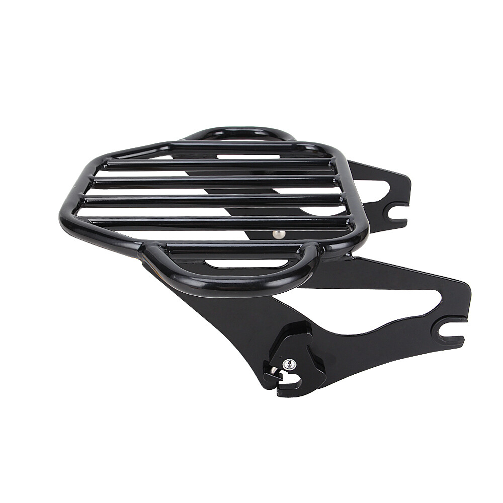 Detachable 2-Up Luggage Rack For Harley Touring Road King Street Glide 2009-2024