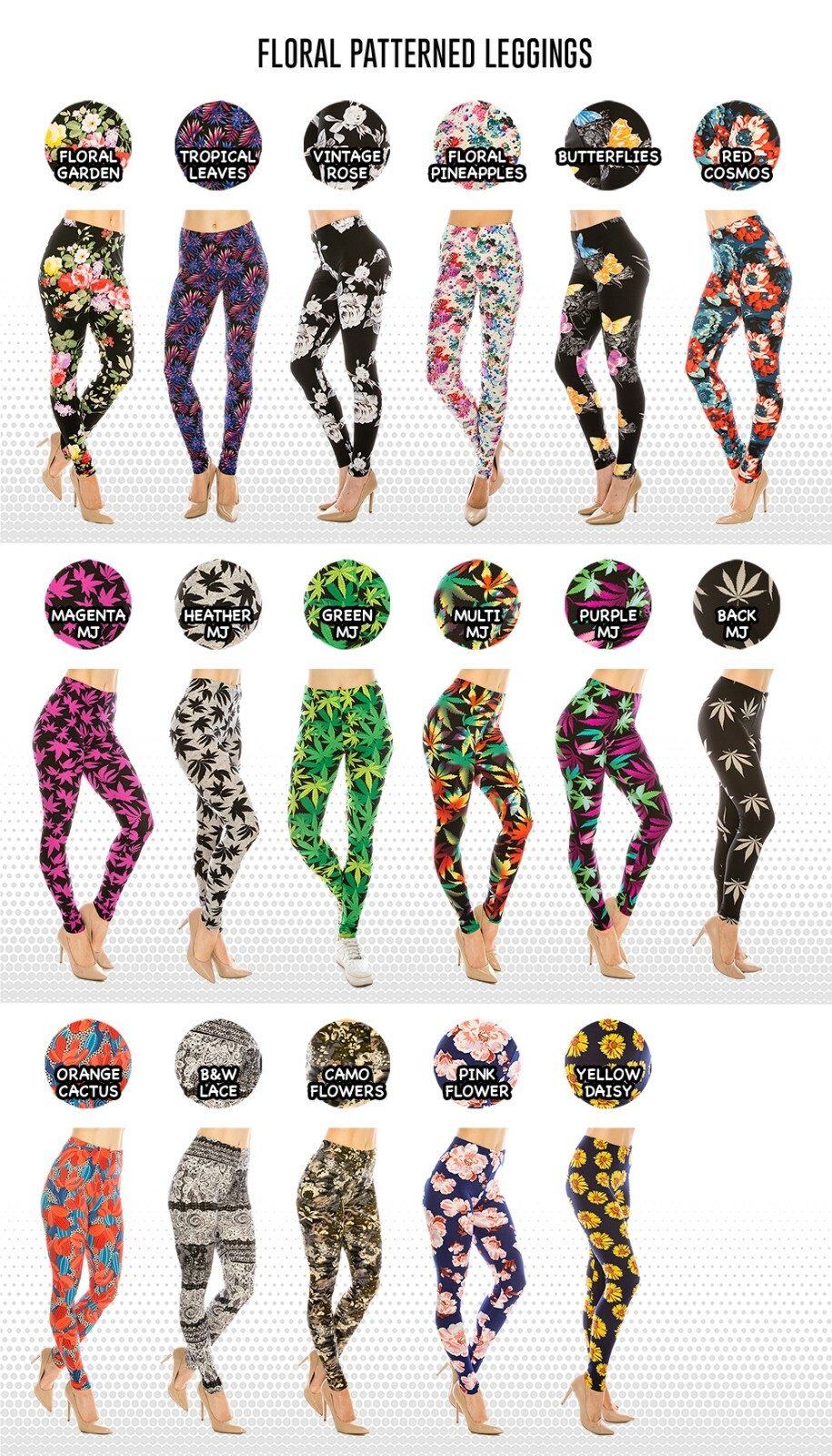 Women's Butter Soft Patterned Leggings