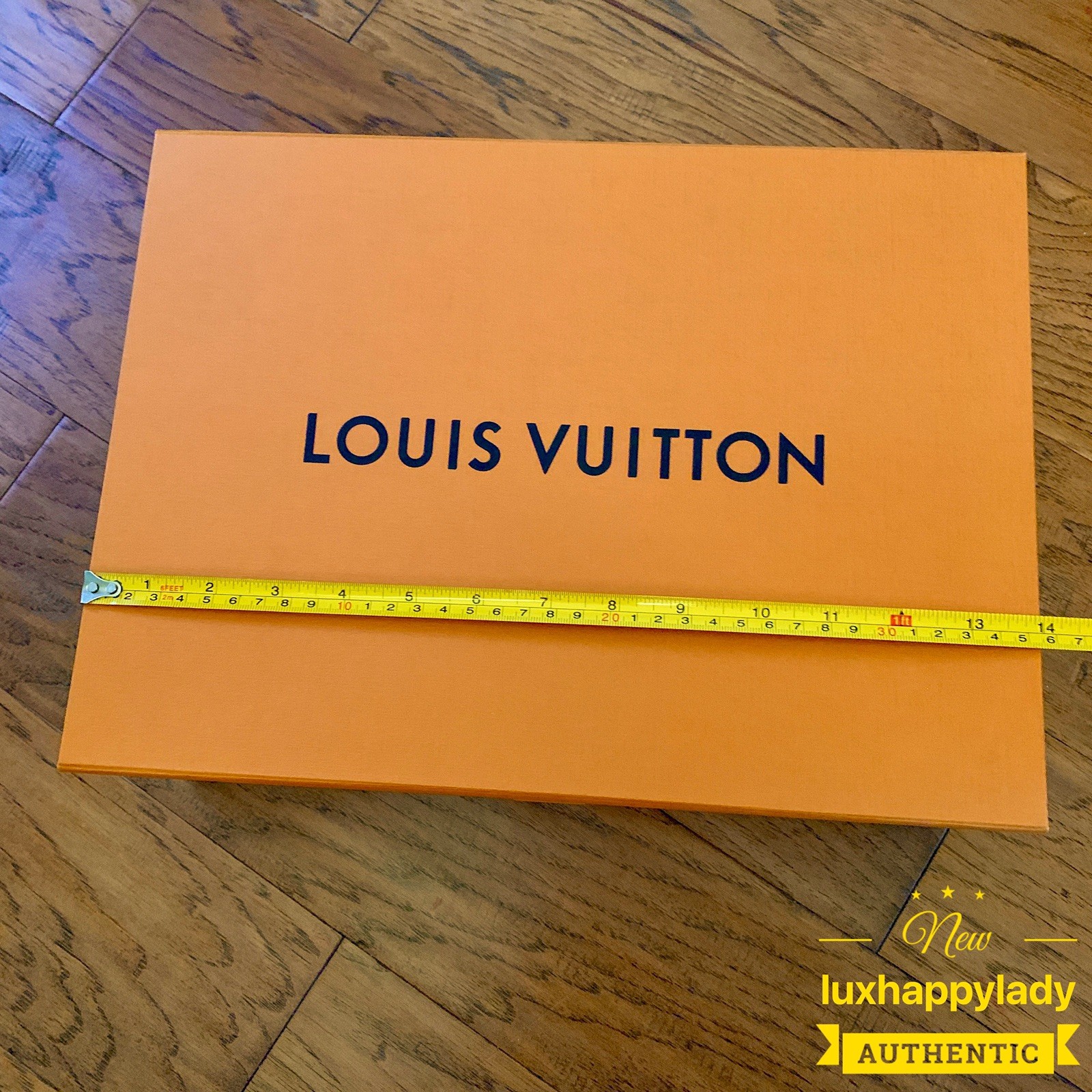 🔥NEW LOUIS VUITTON Large Magnetic Empty Neverfull Gift Box 14"x10"x5"