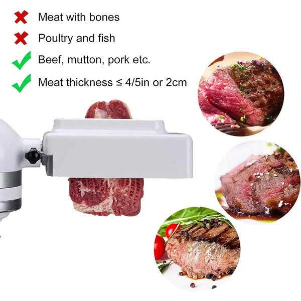 Meat Tenderizer Attachment for KitchenAid Stand Mixers Tenderizer Accessories