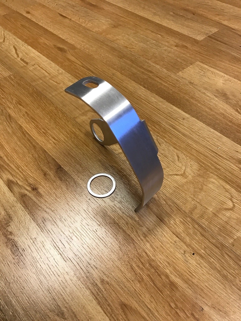 Rolled License Plate Relocation Tag Holder Bracket for Suzuki Hayabusa 1999-now