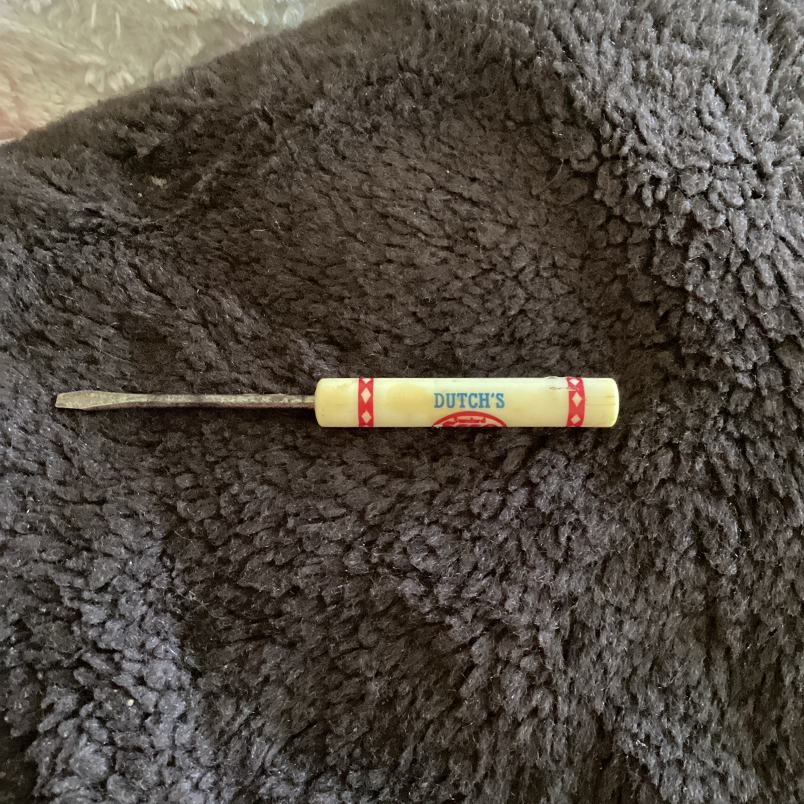 DUTCH’S - ESSO Gas Station Baton Rouge Vntg Advertising Flat Head Screw Driver