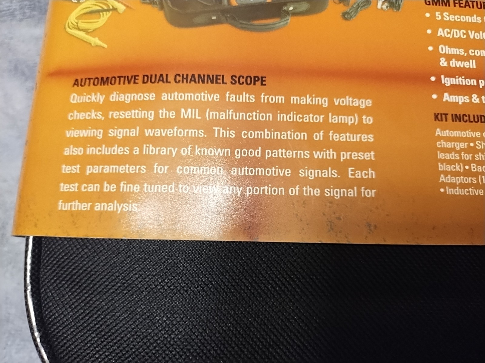 Lang Tools Automotive Dual Channel Scope / Digital Multi Meter 13805