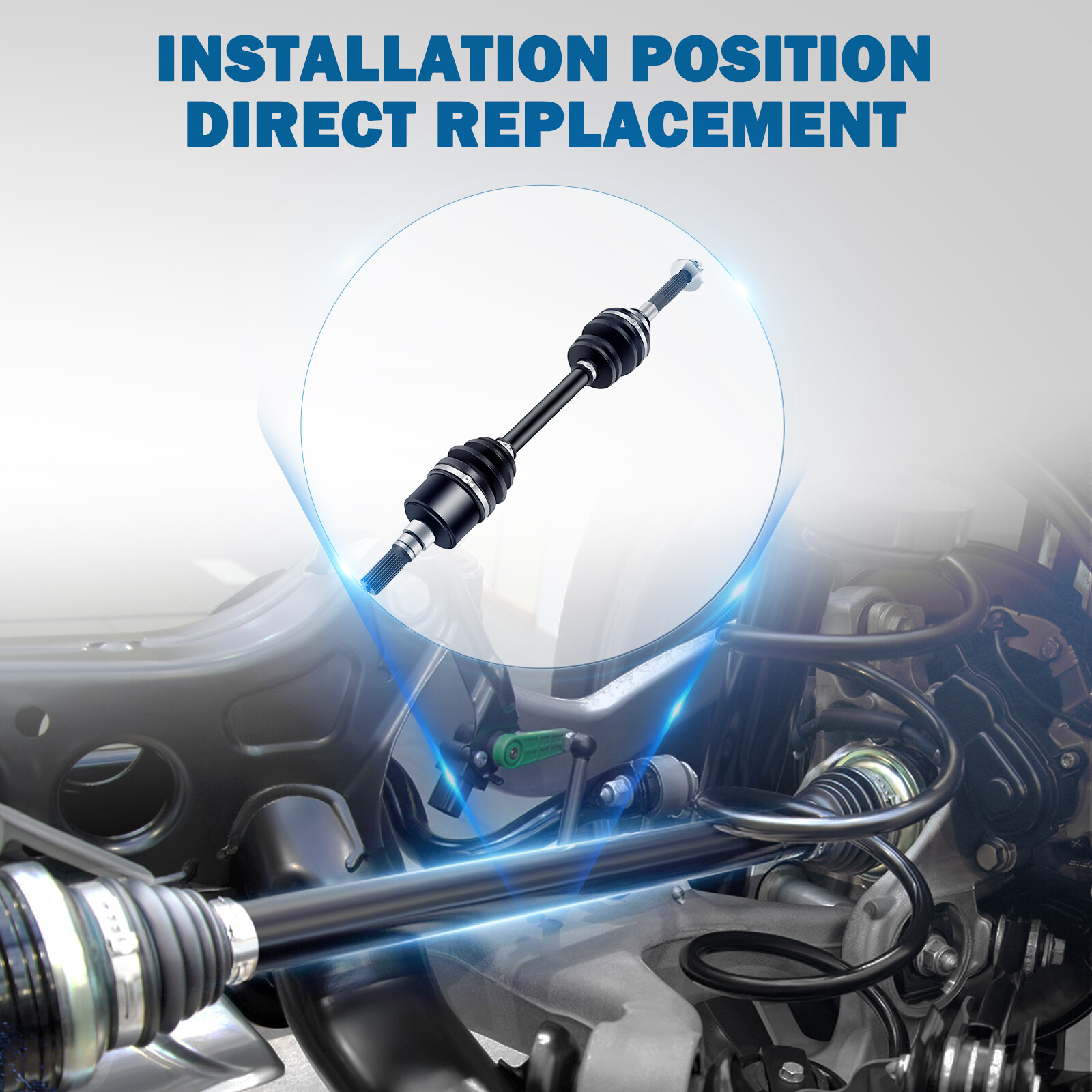 Pair CV Axle For Kubota RTV900 Front Left Right 2005-2010 2006 2007 2008