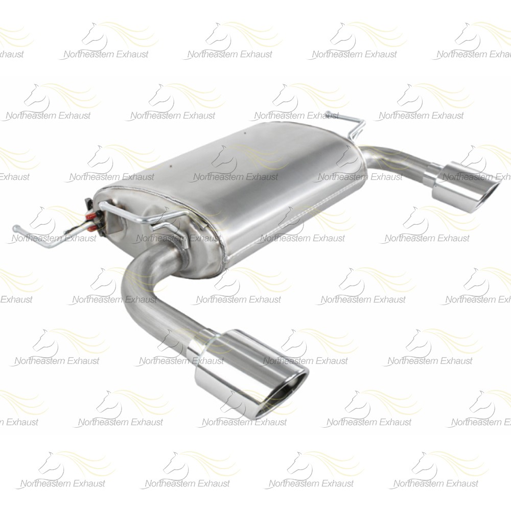 Stainless Steel Exhaust Rear Muffler fits: 2009-2012 Infiniti FX35 3.5L V6