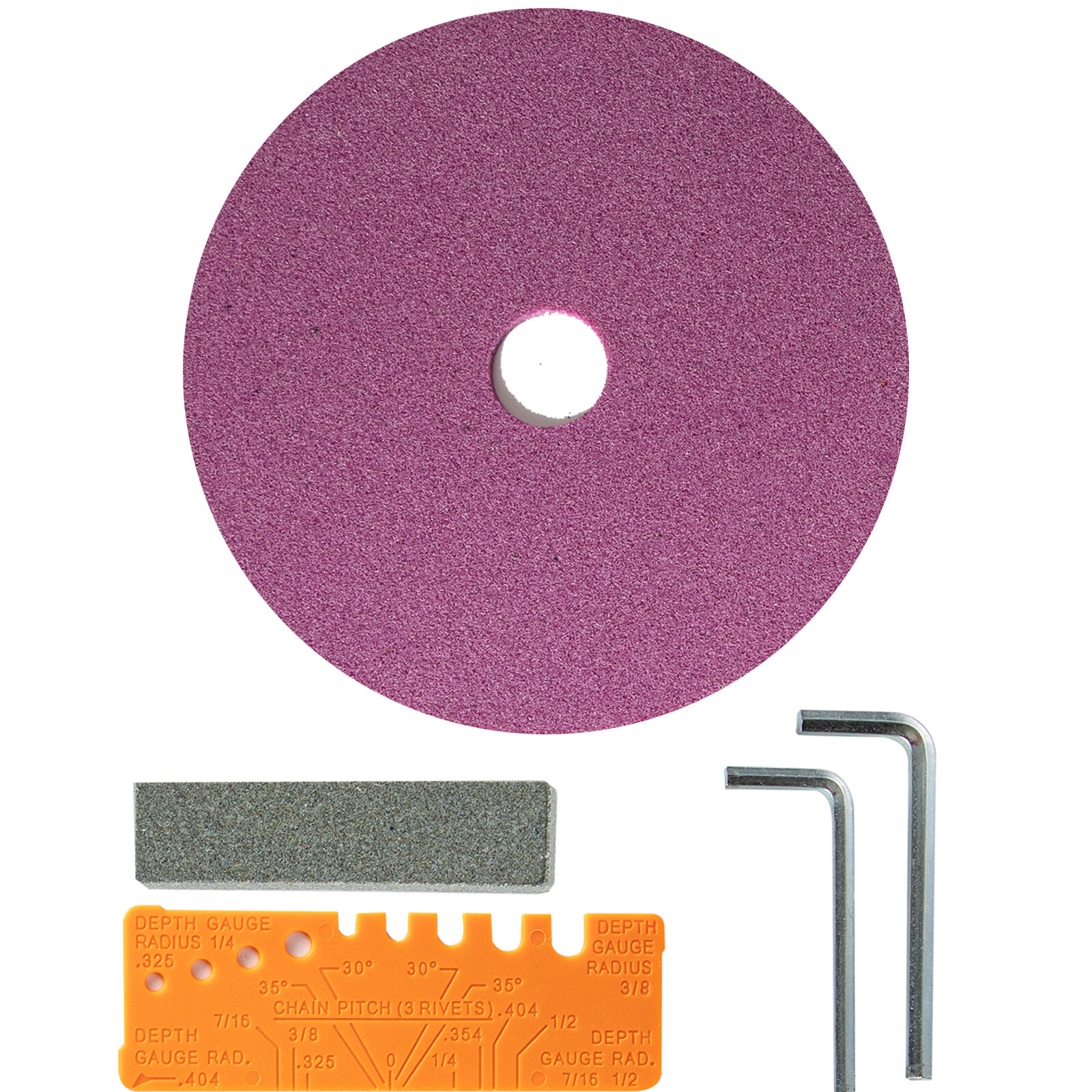 230W Chainsaw Sharpener Grinder w/ Grinding Wheels 1/8”&3/16” Sharpener 110V