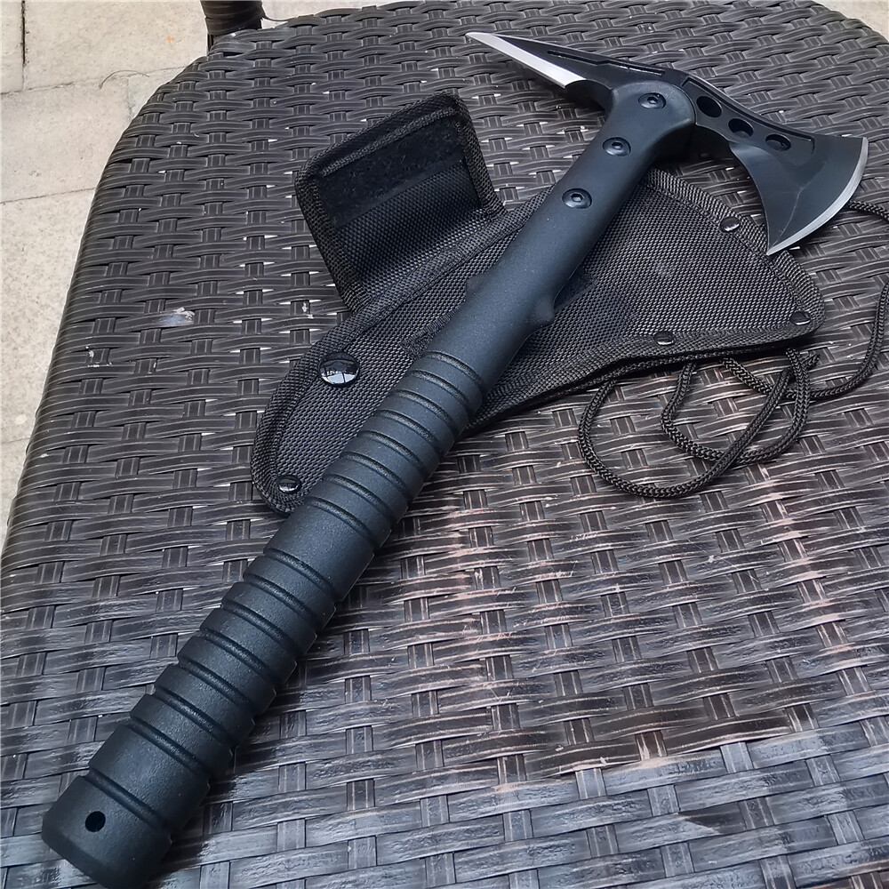 16" Tactical Tomahawk Axe Military Army Hunting Camping Tools Survival Knife