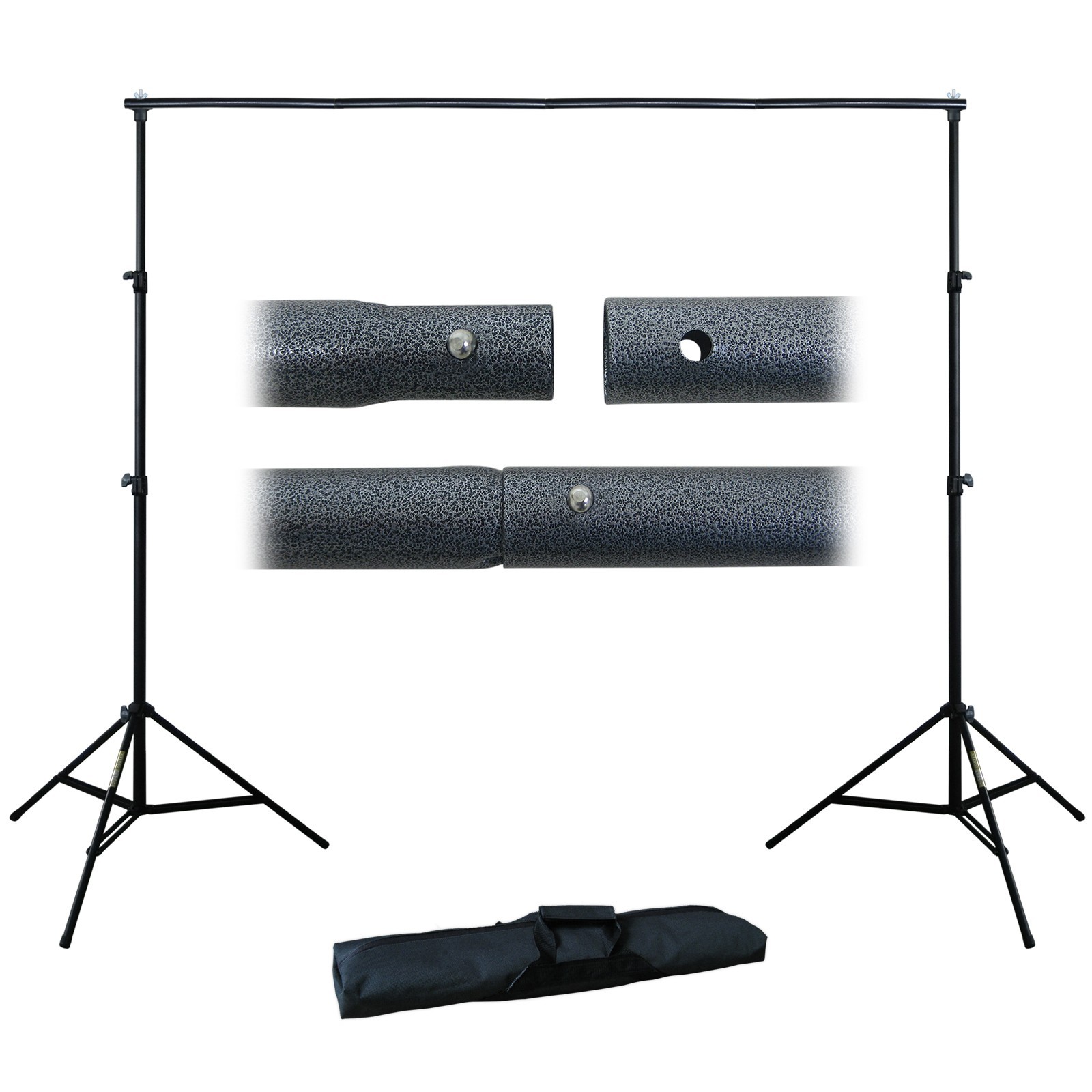 Studio Lighting Photography Light Backdrop Stand Background Photo light Set Kit