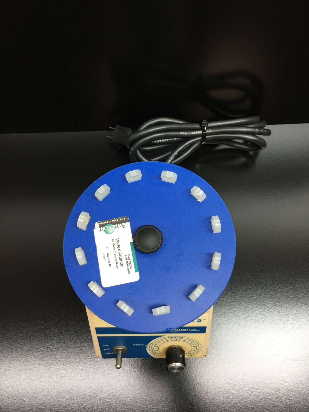 Fisher Scientific Model G-560 Vortex Genie 2 Mixer Cat No 12-812 with WARRANTY