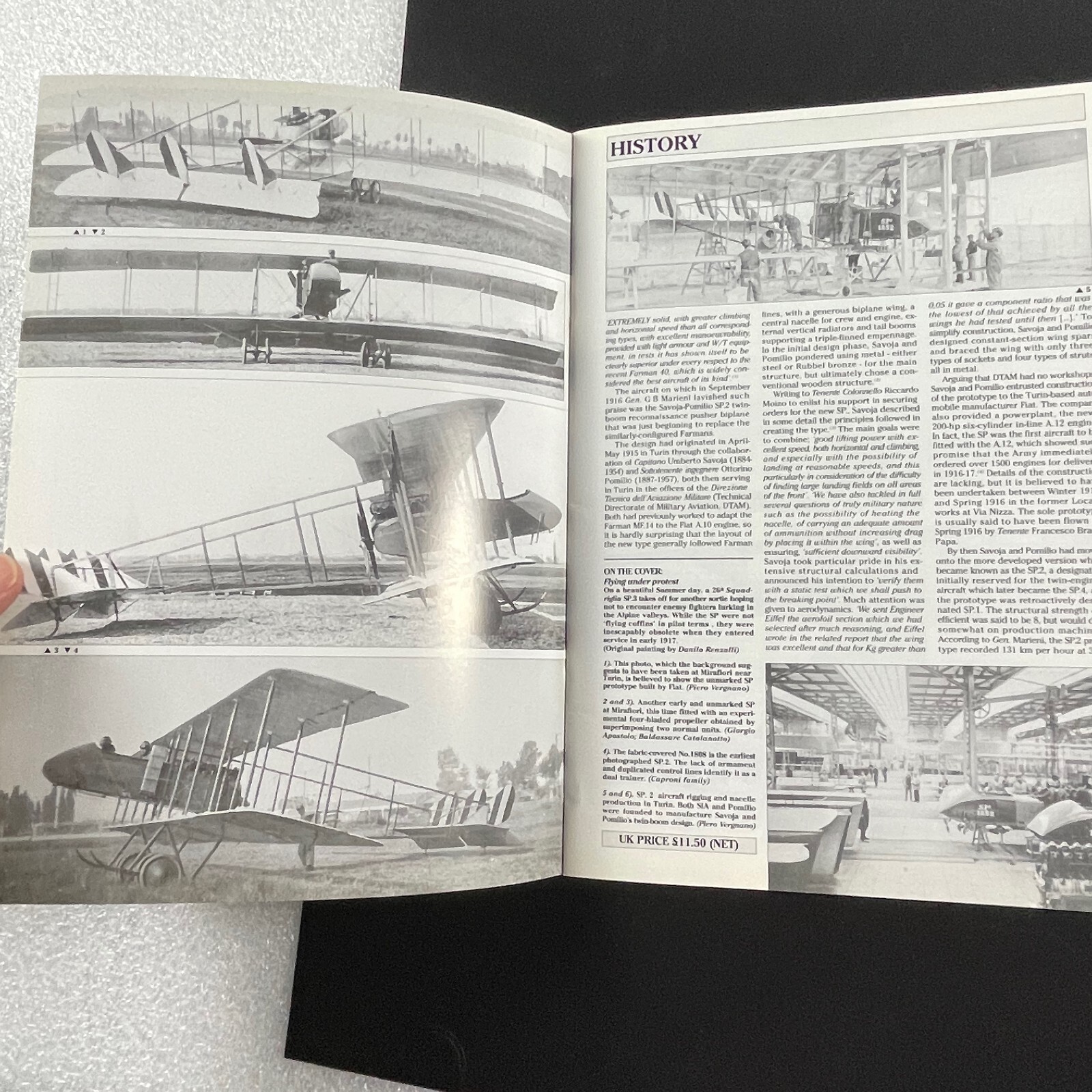 Windsock Datafile 128 SIA SP.2 & SP.3 by G. Alegi WWI aviation illust. 2008 UK