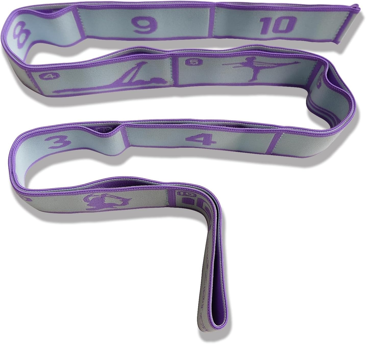 Stretch Bands for Exercise, Elastic Yoga Stretching Strap, Flex Strap 10 Loop...