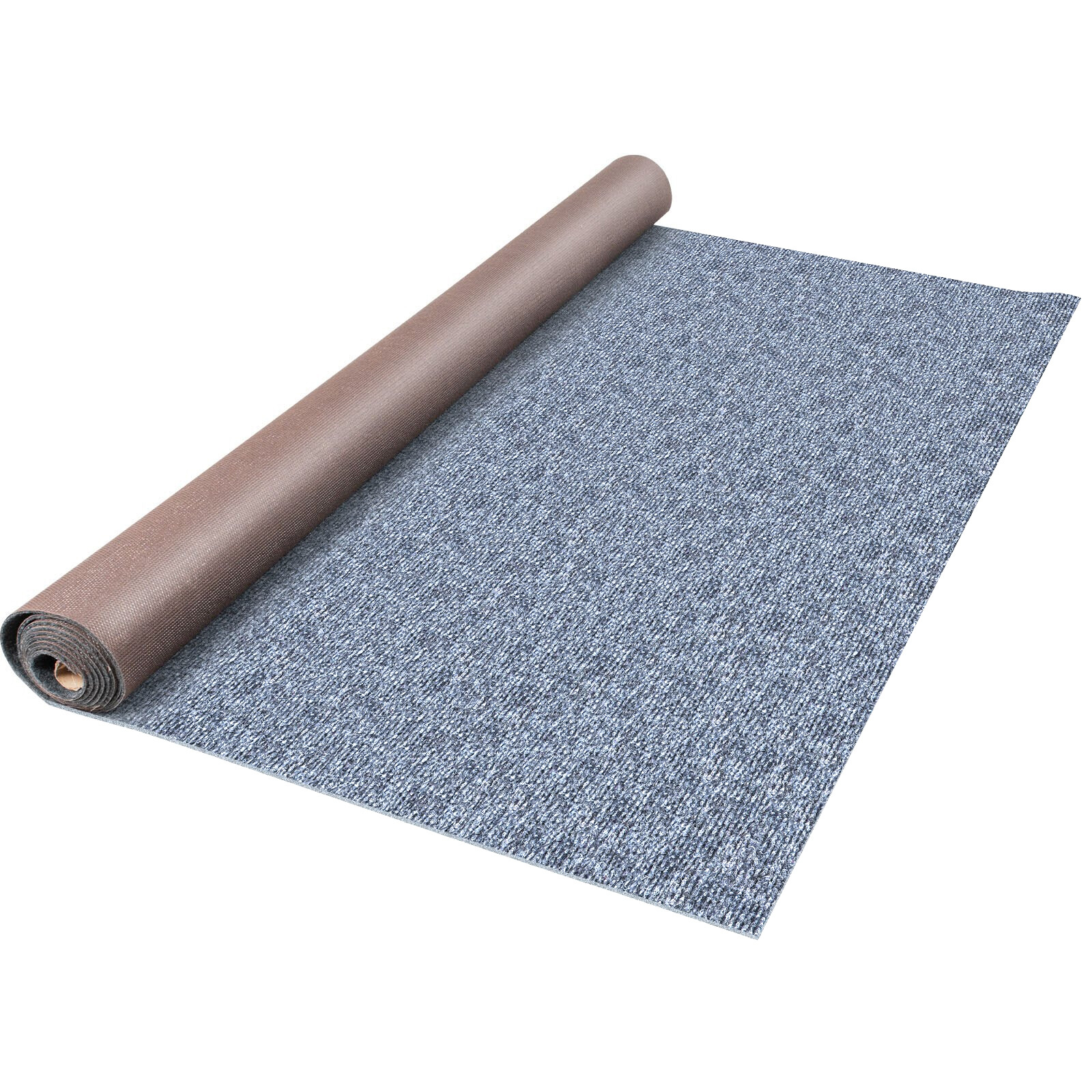 VEVOR Boat Carpet Marine Carpet 6x18' Roll In/Outdoor Carpet Rug Anti-Slide Gray