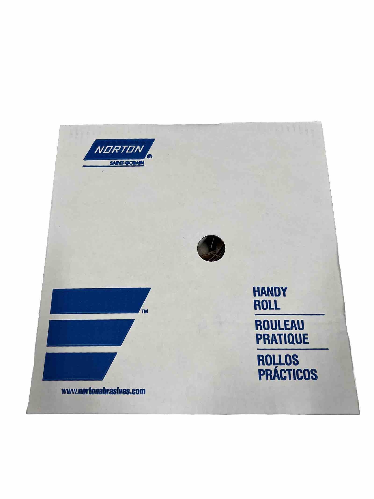 Norton K225 Abrasive Roll, 1" X 50YD, 60-Grit, Brown