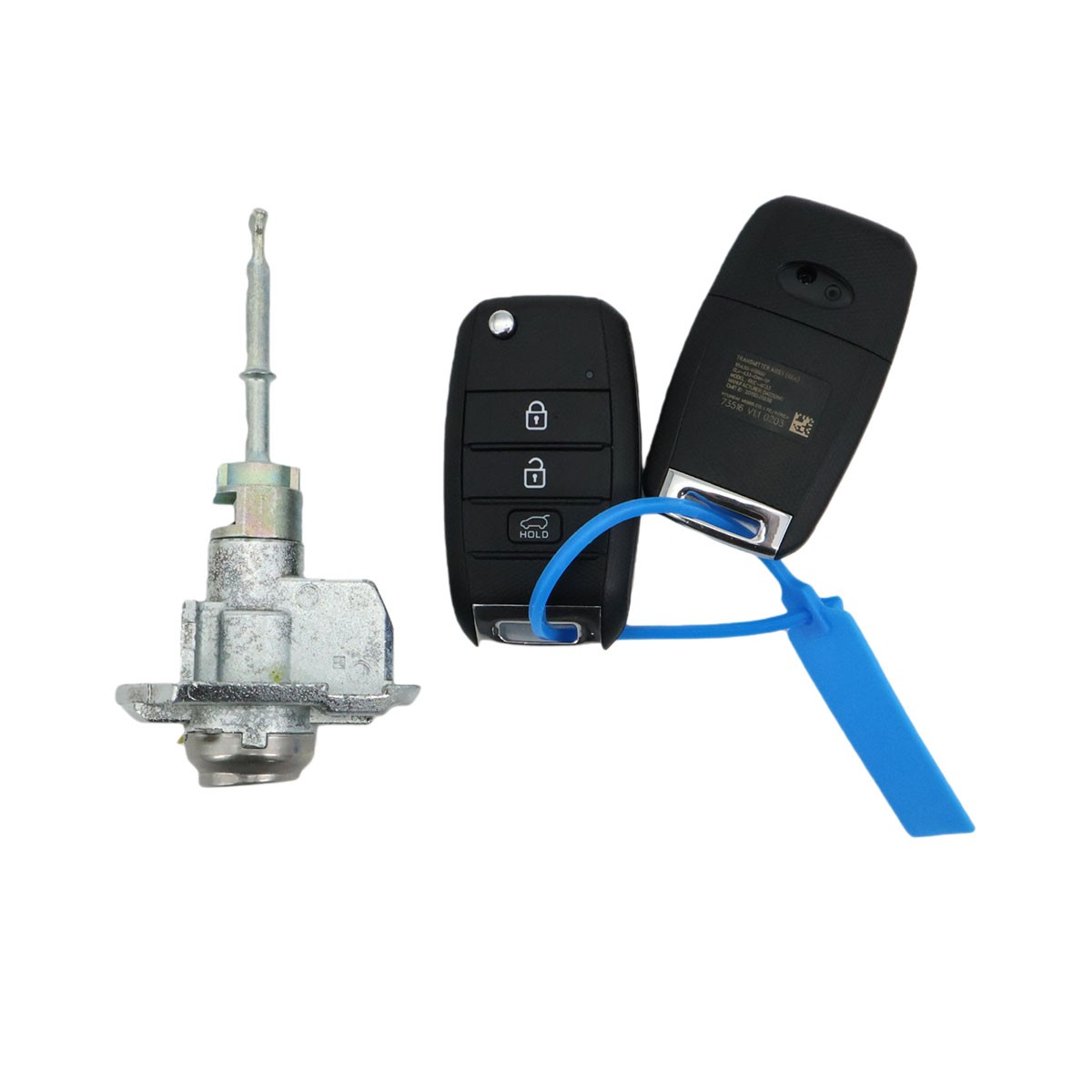 81970-D9A00 Left Door Lock & Key Cylinder Set Fits Kia Sportage 2017 - 2022