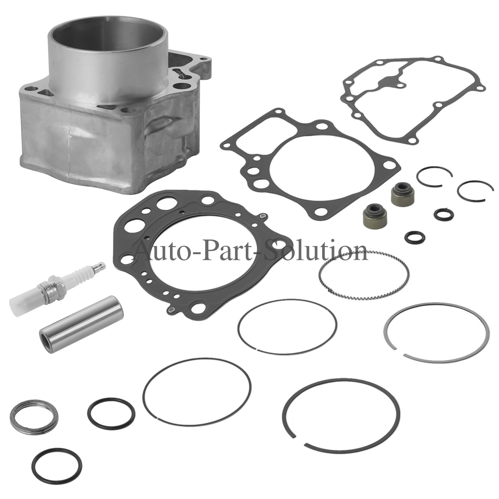 Cylinder Piston Gasket Top End Kit for Honda TRX 520 Foreman Rubicon 12100HR6B00