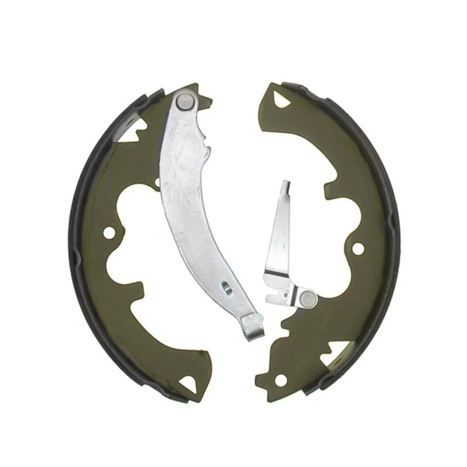 Front Ceramic Brake Pads and Rear Brake Shoes for Ford Escape Mercury Mariner