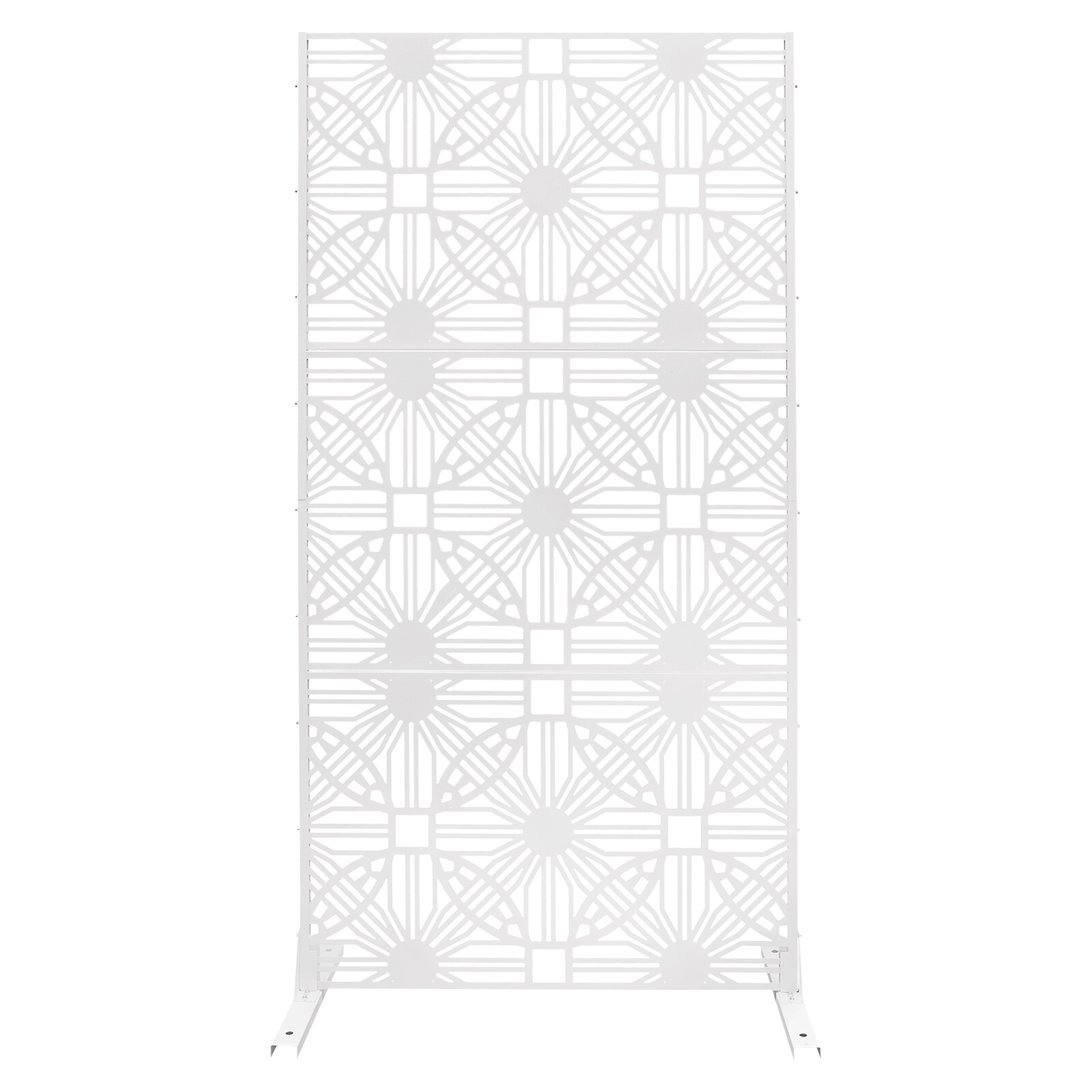 1 Panel Room Divider Screen Room Divider Panel Hollow Out Privacy Metal Screen