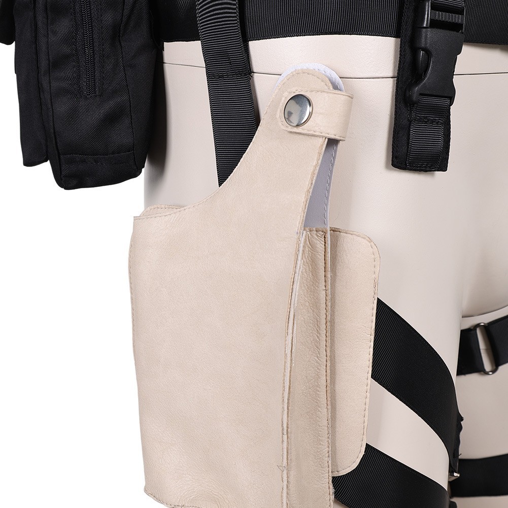 Leon Scott Kennedy Gun Holster Belt Set Halloween Cosplay Belt Leg Holster