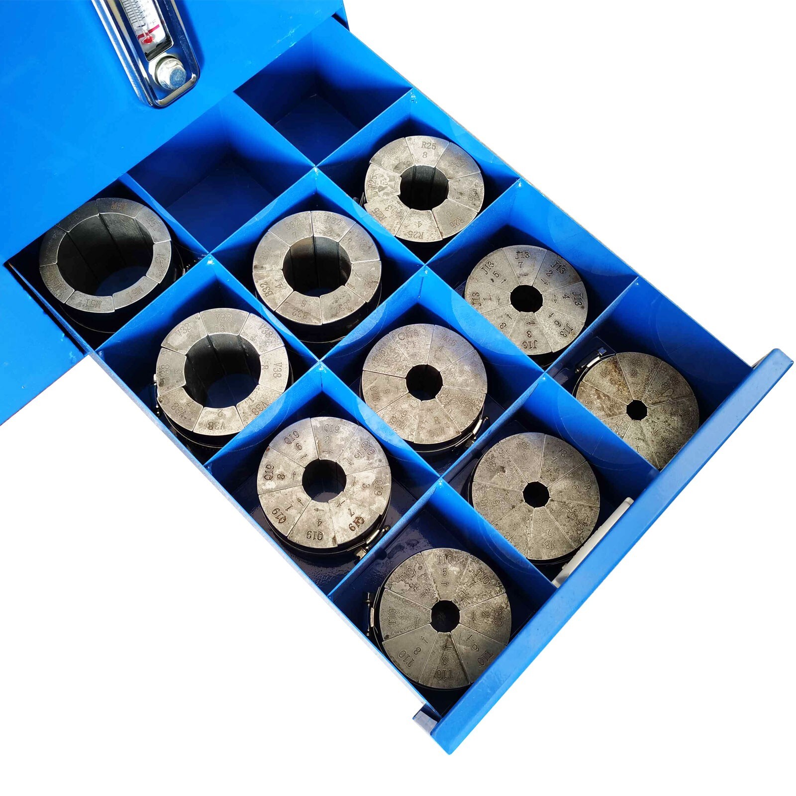 Electric Hose Crimper High Pressure Hydraulic Hose Crimping Machine 10 Sets Dies