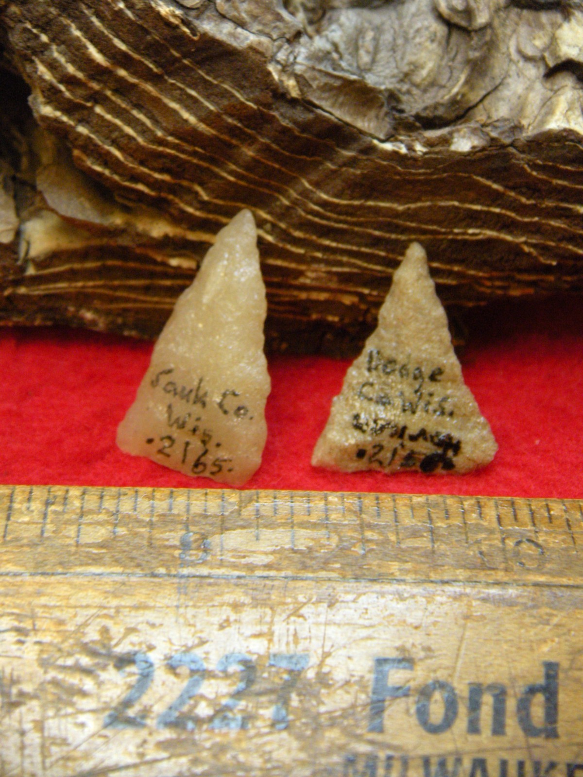 2 HIXTON MADISON POINTS – LATE DAVE STILP COLLECTION - BOUGHT FROM ROCKETFLYER