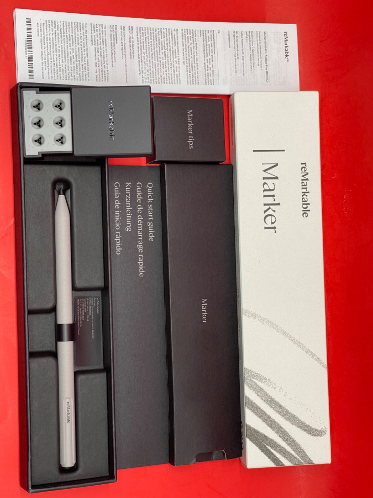 🔥🔥🔥Official ReMarkable PRO ONLY Marker Stylus Pen&6 TIPS OEM GENUINE WIRELESS
