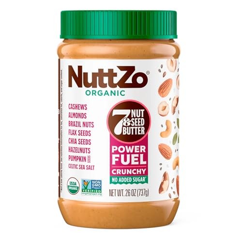 NuttZo Organic Power Fuel 7 Nuts and  Assorted Styles , Flavor Names , Sizes