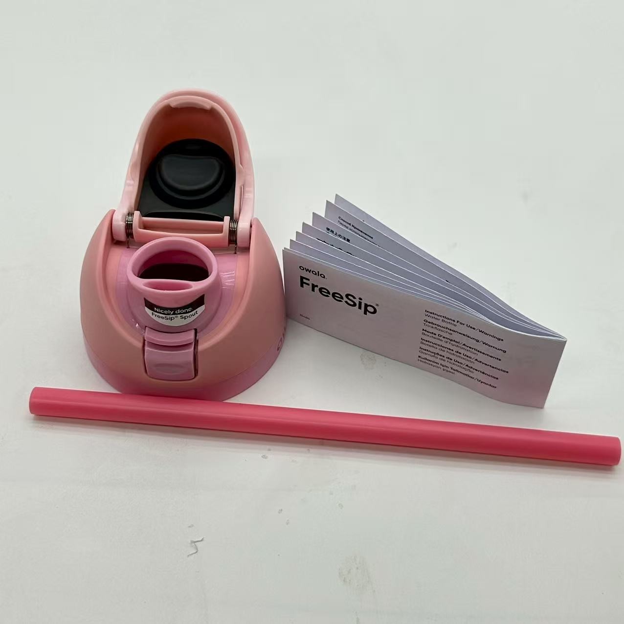 Owala 32oz Rose Quartz FreeSip Water Bottle Sport Mug Top Quality US Shipping