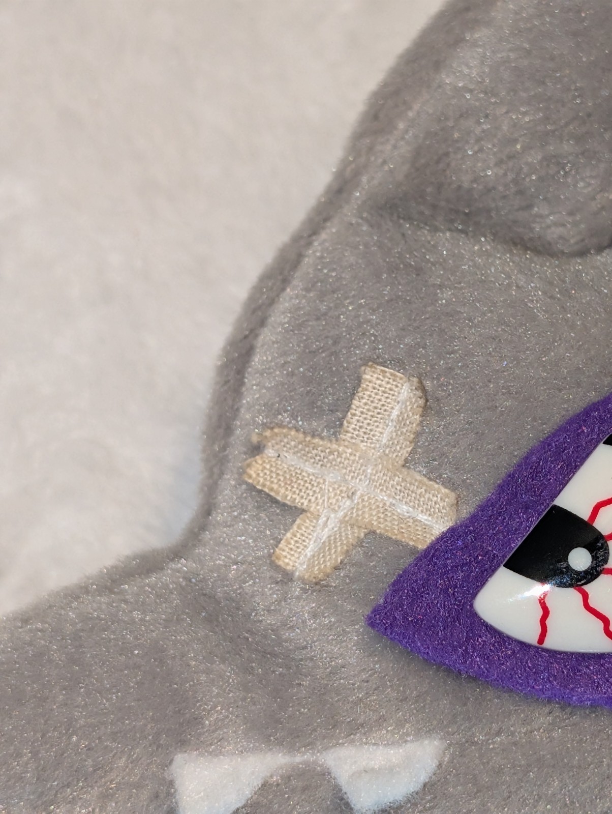 Vintage 90s Meanies Plush Lot 6 - Series 1 & 2 With Tags DIGGER Snake Eyes BEAR