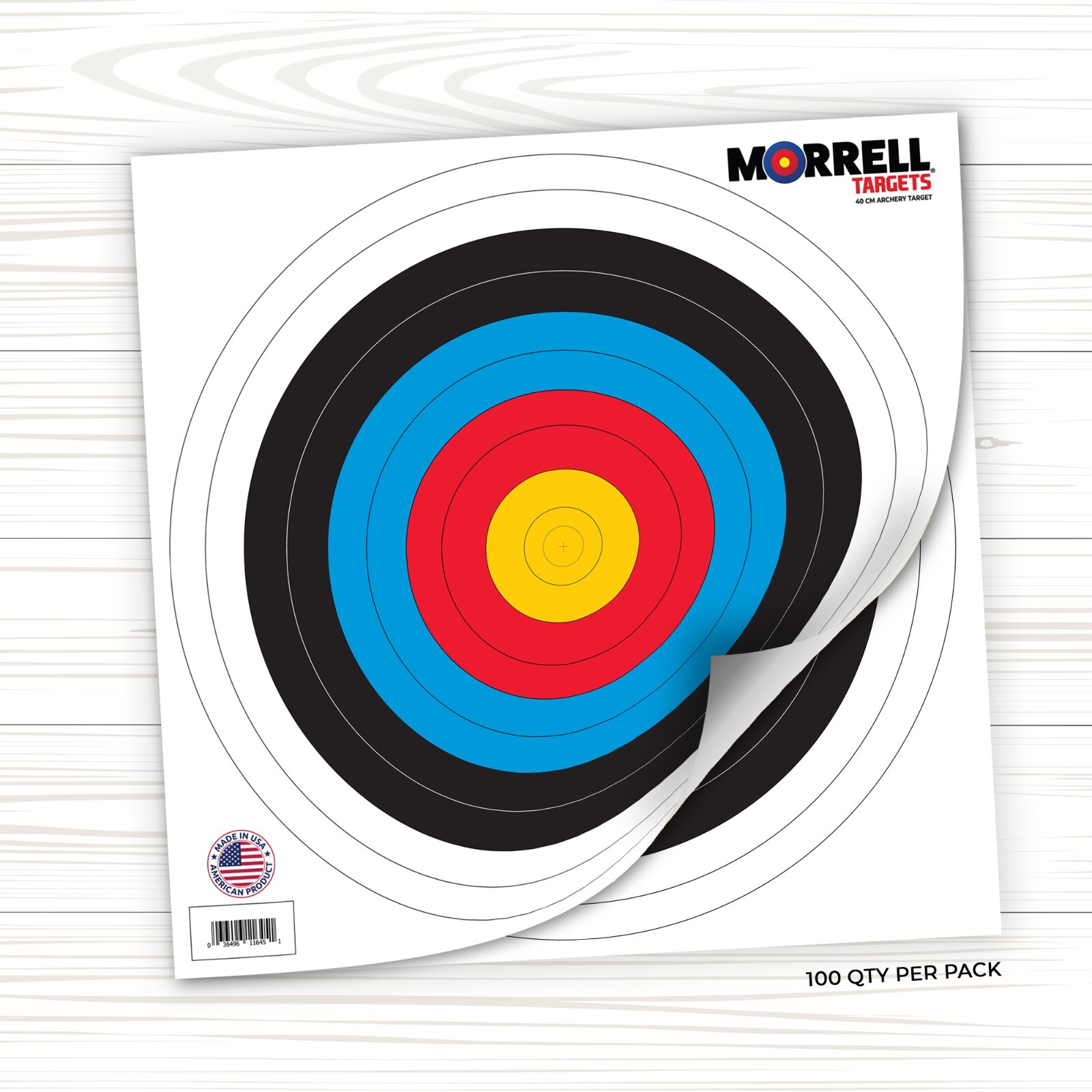 Morrell PF40 Paper Face Target 100 pack
