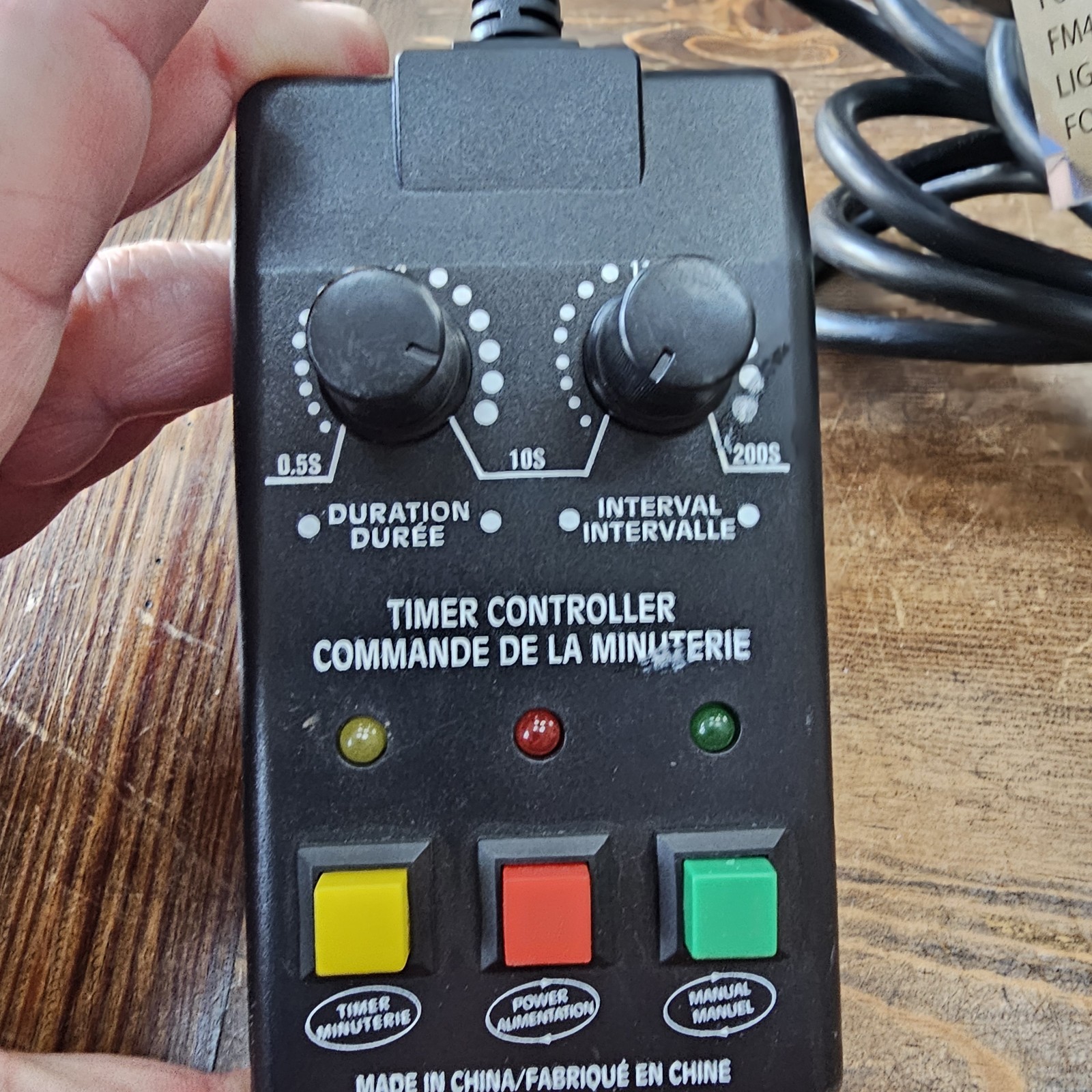 Spirit Halloween Fog Timer For Fog Machine Tested Works