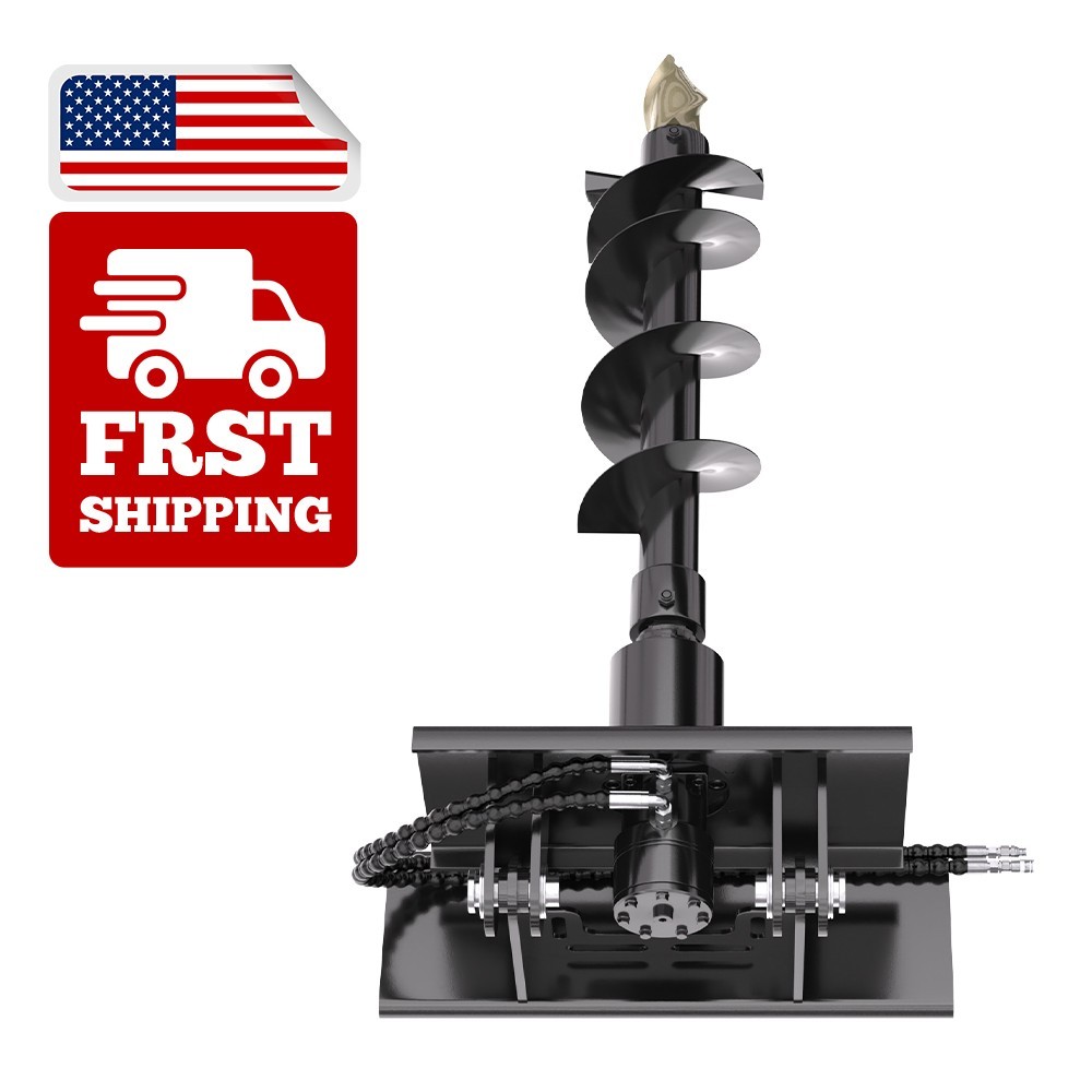Hydraulic Auger Post Hole Drill for Mini Skid Steer Loader