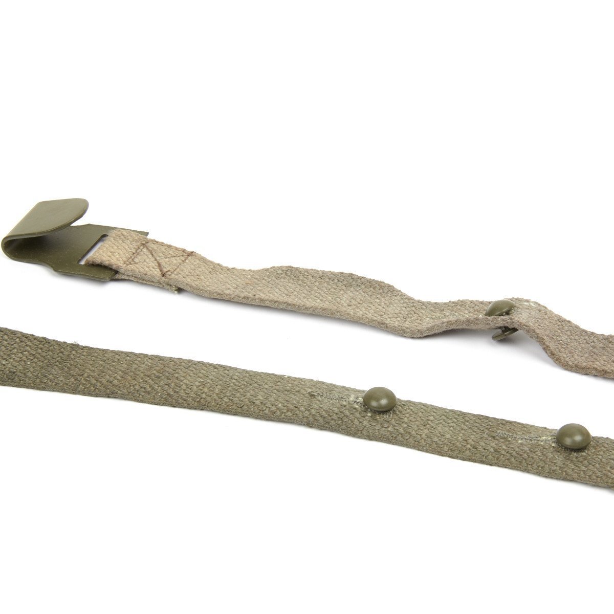 German WWII Carry Strap Set for Gas Mask Can