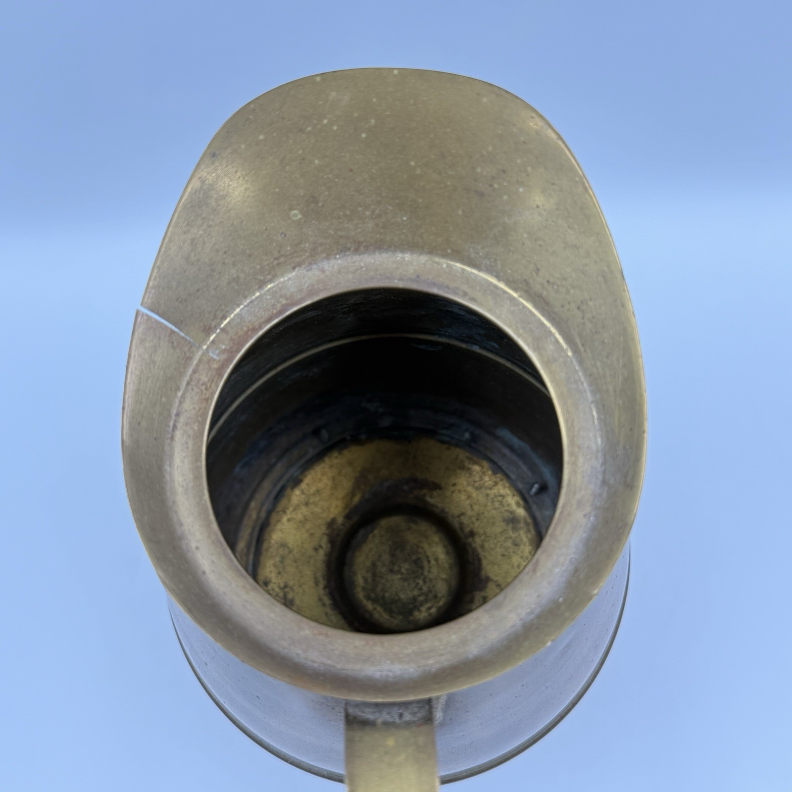 Maxwell Phillip Antique Brass Pitcher