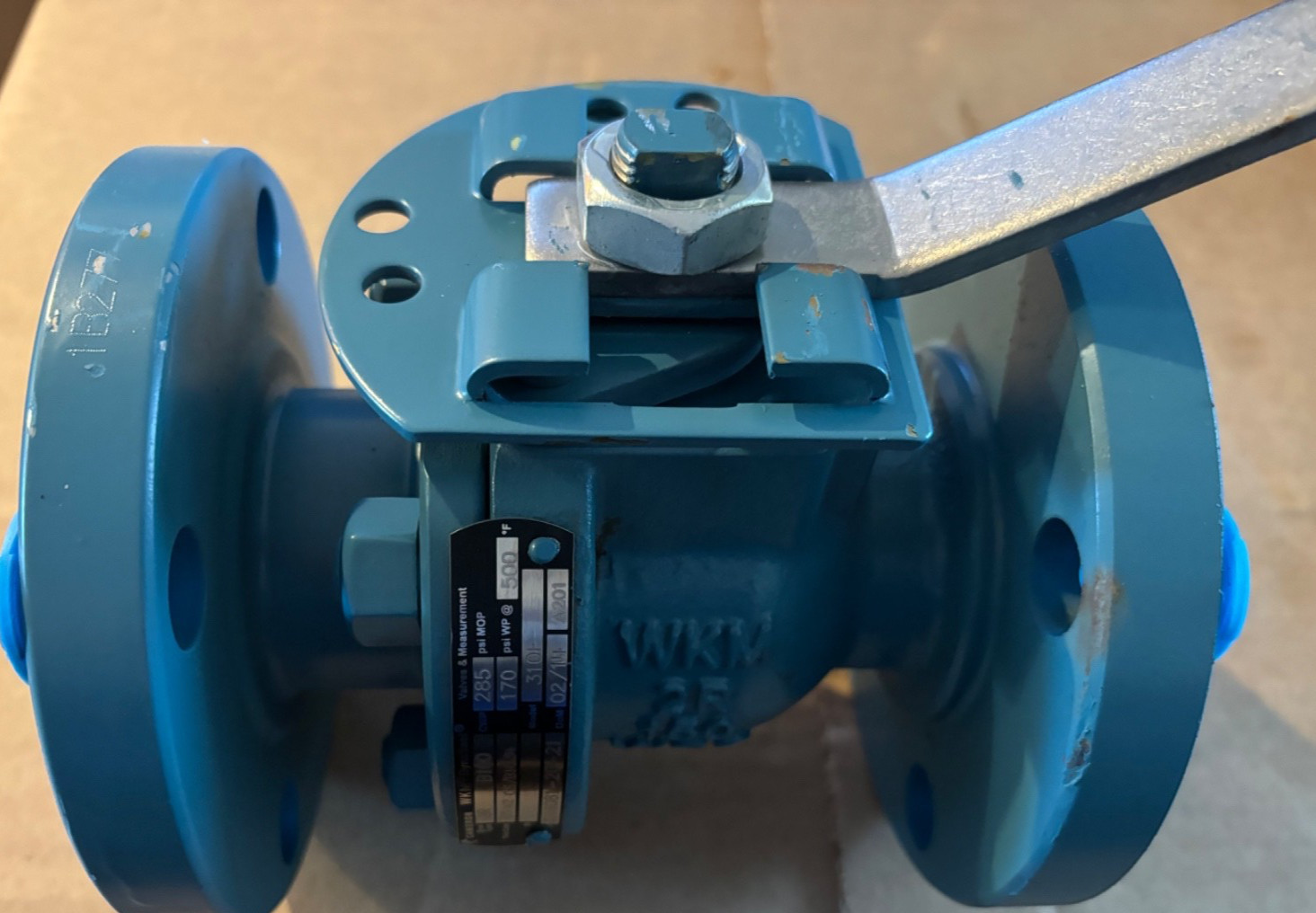 CAMERON WKM 310F Ball Valve | 2" 150 RF Flanged Full Port | Lever Operated