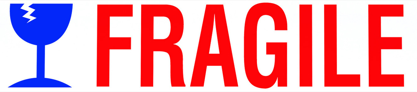 Trodat "FRAGILE" Self Inking Rubber Stamp