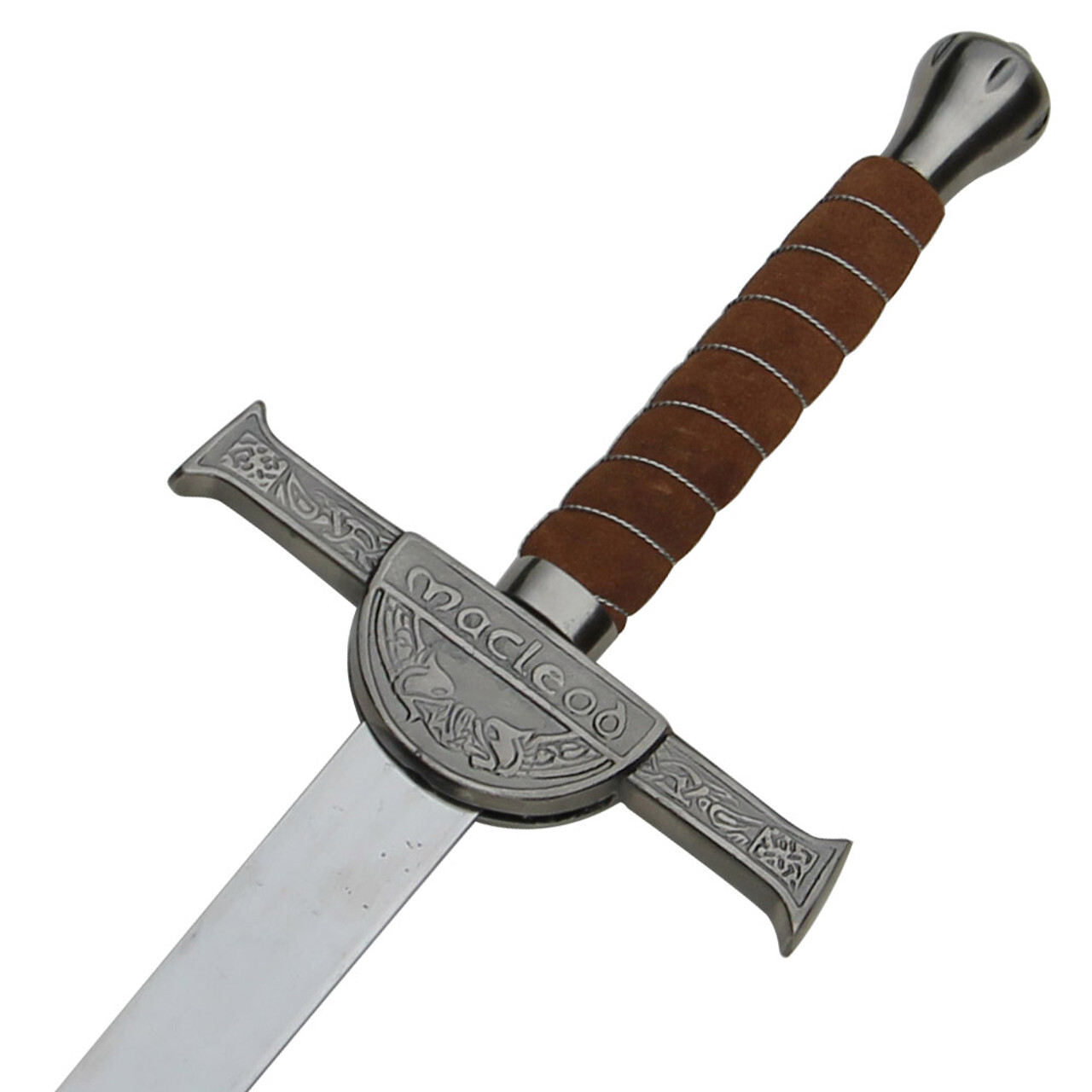 Medieval Macleod Clansman Connor Longsword Replica Stainless Steel Blade