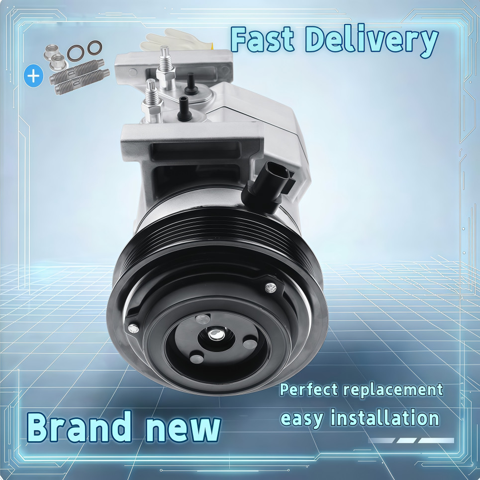 AC Compressor w/ Clutch For 2011-2015 Jeep Grand Cherokee & Dodge Durango 3.6L